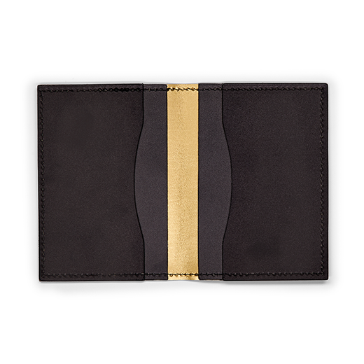 Vine necklace leather card wallet