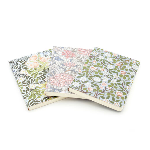 William Morris Mini V&A Notebook Set of 3