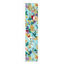 Kilburn Turquoise Chintz leather bookmark