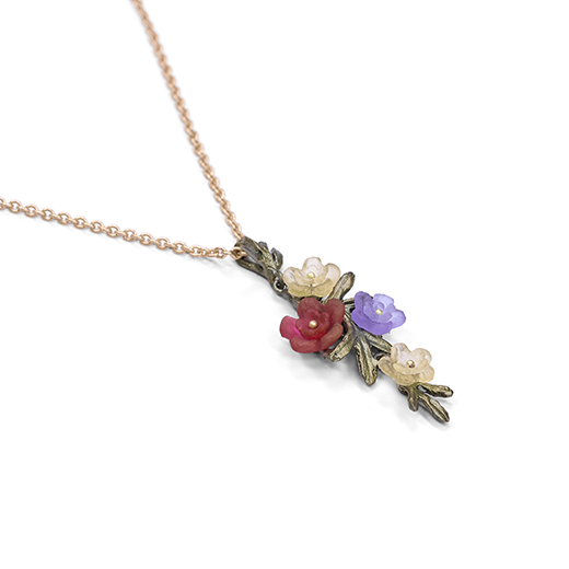 Chrysanthemum pendant by Michael Michaud