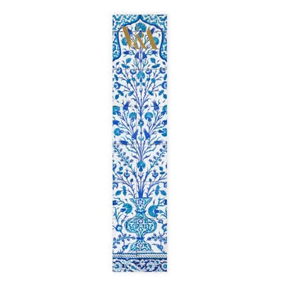 Iznik tile leather bookmark