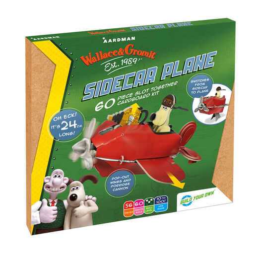 A Close Shave Gromit plane model kit
