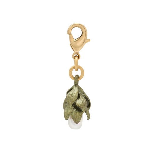 Pearl drop charm by Michael Michaud