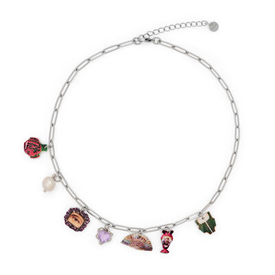 Arcadian Romance charm necklace by Pindex Studio