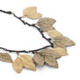 Statement birch necklace by Michael Michaud