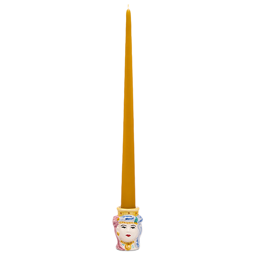 Sicilian queen candle holder