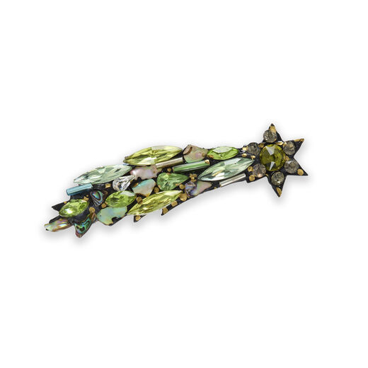 Shooting star mosaic brooch by Annie Sherburne - assorted