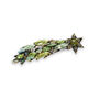 Shooting star mosaic brooch by Annie Sherburne - assorted