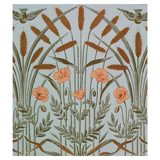 Foliage mantel card 