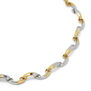 Gold and silver choker necklace by SWEETLIMEJUICE