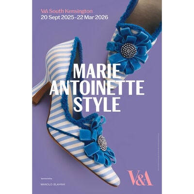 Marie Antoinette Style exhibition poster