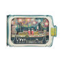 Message in a bottle 3D greeting card