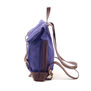 Natthakur blue canvas and leather backpack