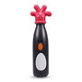 Insulated water bottle of Feathers McGraw with with the penguin&rsquo;s rubber glove as bottle lid