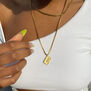 90's mixtape pendant necklace by Hoops & Chains