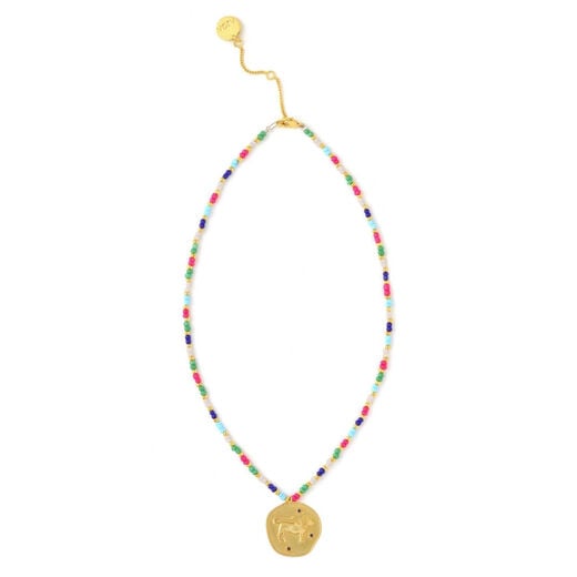 Leo zodiac necklace by Azga