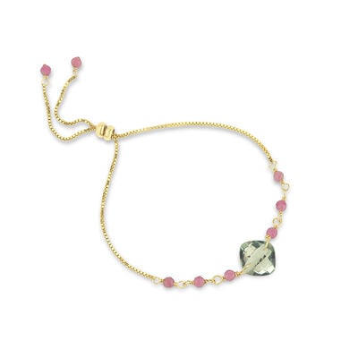 Amethyst slider bracelet by Mounir