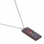 Tulip ceramic pendant necklace