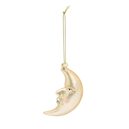 Gold moon decoration