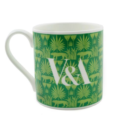 V&A Souvenir mug &ndash; Lion Green