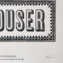 Curiouser letterpress print