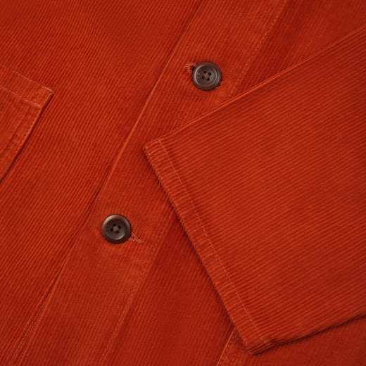Rust overshirt for life by Uskees