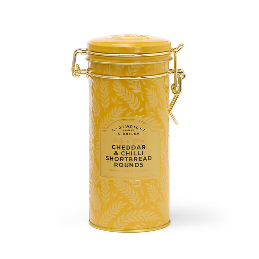 Cheddar and chilli shortbread