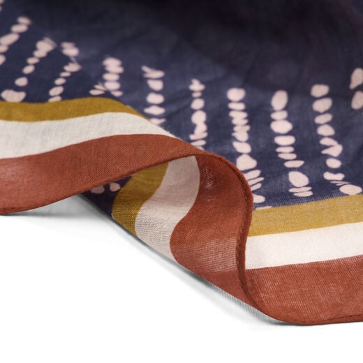 Abstract seascape square scarf