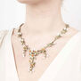 Orange blossom necklace by Michael Michaud