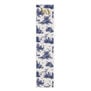 Toile de Jouy leather bookmark