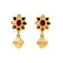 Sun earrings by Kastur Jewels