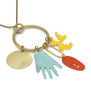 Surreal pendant necklace by Sibilia
