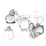 Living Objects jar pin badge by Gavin Connell