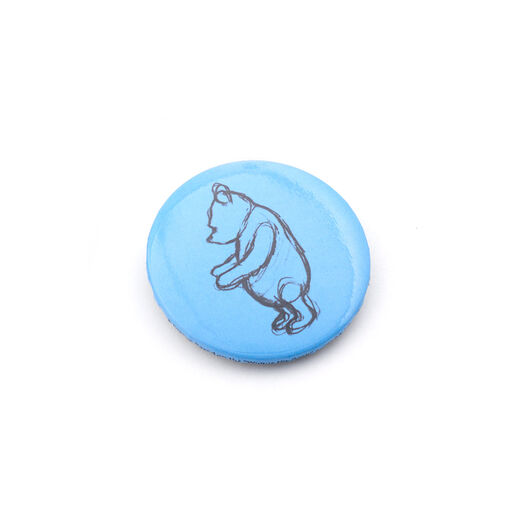 Pooh button badge