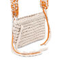 Natural crochet crossbody bag by Loopd Studio