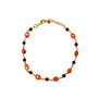Carnelian and garnet Rosary bracelet by Mirabelle