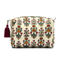 Pouch with marigold prints