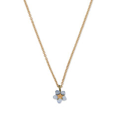 Forget-me-not necklace by Michael Michaud