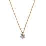 Delicate forget me not pendant necklace