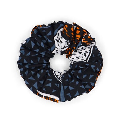 Deji wax print cotton scrunchie