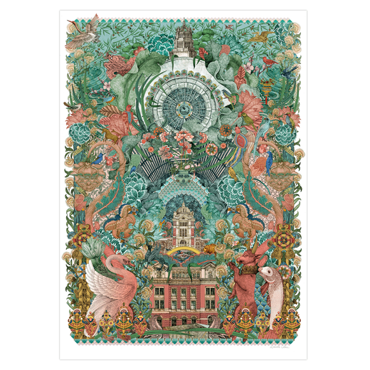 The Secret Garden print by Lucille Clerc
