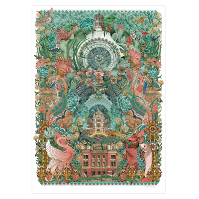 The Secret Garden print by Lucille Clerc