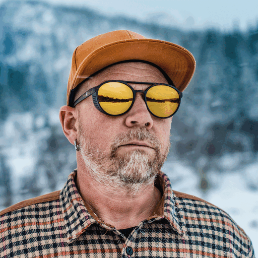Tortoise shell brown recycled sunglasses