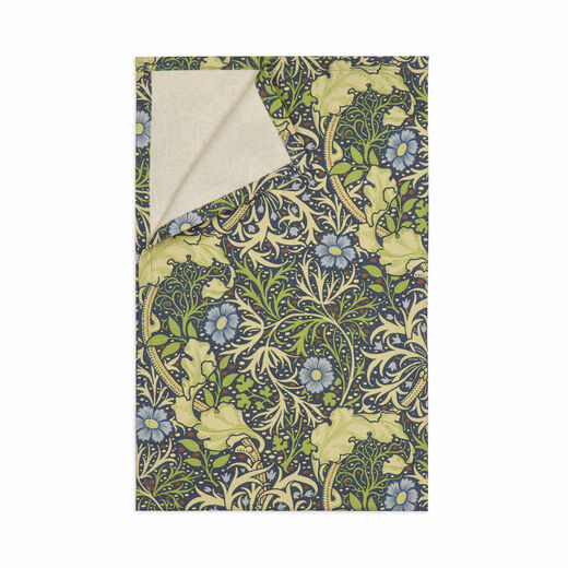 V&A Seaweed tea towel