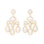 Pearl statement earrings by Carousel Jewels