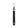 Compton leather loop keyring