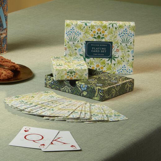 William Morris playing cards
