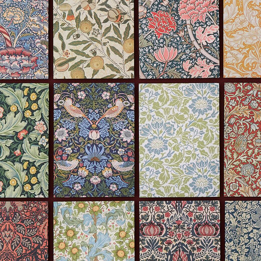 William Morris 100 postcards