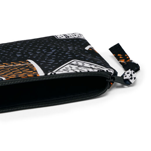 Deji wax print cotton pouch