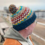 Wool bobble hat